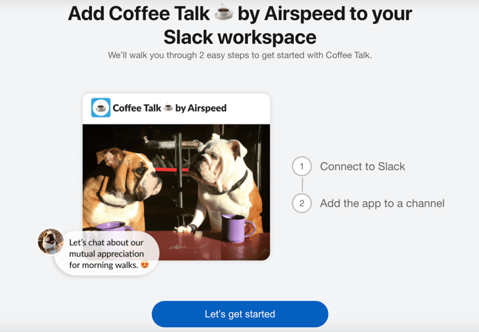 Add Coffee Talk to Slack